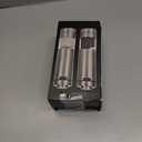 Latent Epicure Electric Salt and Pepper Grinder Set, USB-C Rechargeable