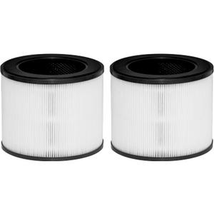 MA-22 True HEPA Replacement Filter, Compatible with MA Series MA-22 Air Purifier, 3-in-1 H13 True HEPA Filter and Activated Carbon Filter, 2 Pack