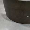 4-Light Farmhouse Drum Chandelier, Rustic Industrial Round Metal Hanging Light Fixture for Dining Room Foyer Entryway Kitchen Bedroom Living Room, Antique Woodgrain Finishe