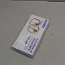 2 Pack 40 oz Flip Straw Leak Proof Lid for Stanley H2.0 Quencher, Stanley Lid Replacement 40 oz for Stanley Cup Accessories ProTour, No Spill Proof Straw Cover for Stanley (Cream & Pink)