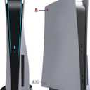 ElitePlay 30th Anniversary Grey PS5 Disc Edition Faceplates Cover Case Compatible for PS5 Disc Edition (std)