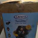 Graco Turn2Me 3-in-1 Rotating Convertible Car Seat, Manchester, Rear-Facing Rotation Only, Forward-Facing Mode, Highback Booster Up to 100 lbs, Adjustable Headrest & Harness, Steel Reinforced Frame