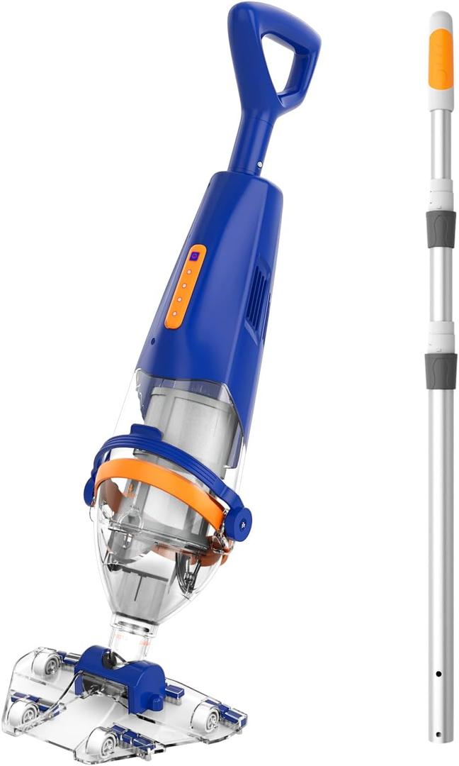 Great Shark Cordless Pool Vacuum for Above Ground & Inground Pools