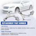 Front Lower Control Arm AWD fits for Infiniti M35 M45 2008-2010
Driver & Passenger Side Lower Control Arm Transverse Link 54500-EJ72A 54501-EJ72A 54500EJ72A 54501EJ72A