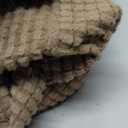 PrinceDeco Stretch Armchair Covers for Chairs Slipcovers for Living Room Couch Covers for Chair Protectors Cover for Dogs/Pets/Kids, Feature Checks Pattern Jacquard Bouncy, Thick and Soft,Macchiato