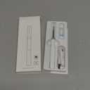 Ear Wax Removal, Ear Cleaner with Camera and Light, Ear Wax Removal Kit with 1296P Otoscope, Ear Cleaning Tool with 6 Ear Spoon, Ear Camera for iPhone & Android Phones,White