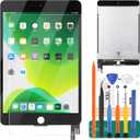 for iPad mini 4 2015 LCD Screen Replacement 7.9" for iPad mini 4 A1538 A1550 Display Touch Digitizer Screen Assembly Repair Parts Kits Black (Without Home Button)