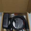 ZILKEE SATA/IDE to USB 3.0 Hard Drive Adapter - Universal Converter for 2.5”/3.5” IDE & SATA HDD/SSD, External Drive Reader with 12V Power Supply, Supports up to 6TB