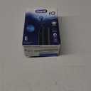 Oral-B iO Simple Clean Rechargeable Electric Powered Toothbrush, Night Black with 1 Gentle Care Brush Head and 1 Black Travel Case - Automatic Pressure Sensor to Protect Gums - 3 Modes - 2 Min Timer