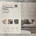 Momcozy Pregnancy Pillows with Cooling Cover, U-Shaped Full Body Maternity Pillow for Side Sleepers 57 Inch - Support for Back, Hip, Belly, Legs for Pregnant Women