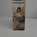 Momcozy Innovative Safety Fence Nursing Pillow - Firm & Springy Memory Foam - Stable, Ergonomic Support & Comfort - Wider Breastfeeding Cushion, Adjustable, Removable Cover, Baby Safety Certified
