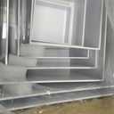 10 Pcs Acrylic Buffet Risers, Large Stackable Food Display Stand, Nesting Cube Box with Hollow Bottom, Food Risers for Buffet Table Dessert Jewelry Catering(10'' 9'' 8'' 7'' 6'' 5'' 5'' 4'' 4'' 3'')