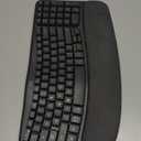 Logitech Wave Keys Wireless Ergonomic Keyboard with Cushioned Palm Rest, Comfortable Natural Typing, Easy-Switch, Bluetooth, Logi Bolt Receiver, for Multi-OS, Windows/Mac - Graphite