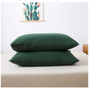 Oeko Tex Silk Pillowcases For Pillows ,Dark Green,20×26 inch