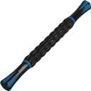 YANSYI Professional 9-Roller Deep Tissue Massage Stick - Portable Muscle Recovery Roller for Athletes, Relieves Post-Workout Soreness & Leg/Back Pain - Portable Physio Tool (Blue 1)
