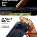 TORRAS Ostand Q3 Air for iPhone 17 Pro Max Case with 360 Magnetic Stand, Fit for MagSafe, Mil-Grade Drop Tested, Camera Control Button, Shockproof Phone Case for iPhone 17 Pro Max 6.9", Midnight Blue