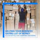 Bubble Cushioning Wrap Rolls, 3/16" x 12" x 72' ft Total [2 Rolls of 36 Feet] Perforated Every 12", 20 Fragile Stickers for Packaging, Shipping, Mailing (Clear)