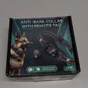 Dog Bark Collar with Remote  2-in-1 Automatic & Manual Modes, Smart Anti Bark Dog Training Collar with Beep, Vibration & Shock, 330FT Range, IP67 Waterproof, Rechargeable (8-150lbs) (BLACK)