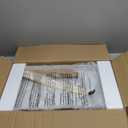 Kitstorack Pull out Cabinet Organizer, Expandable(12"-20") Heavy Duty Slide out Drawers Fixed with Adhesive Nano Film for Pots, Roll out Shelf Storage for Kitchen Base Cabinet Organization(White)