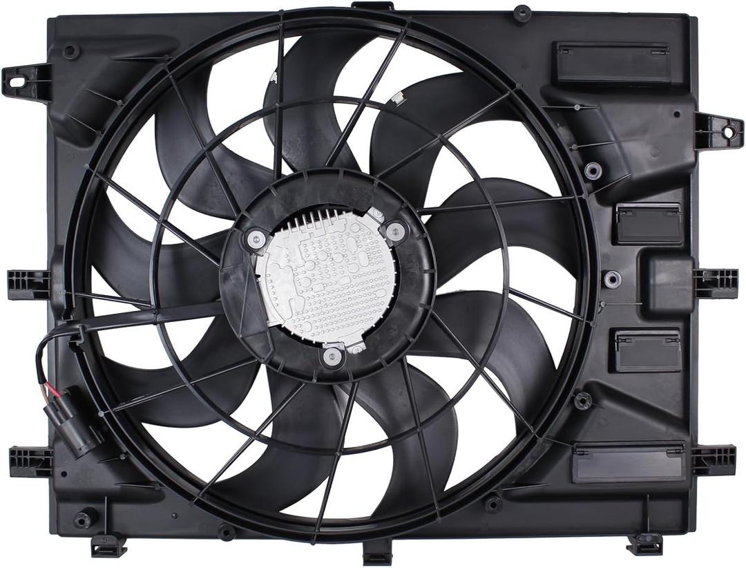 Radiator Cooling Fan Assembly for GMC Terrain 1.5 2.0 2018-2019, Chevrolet Equinox 1.5 2018-2019