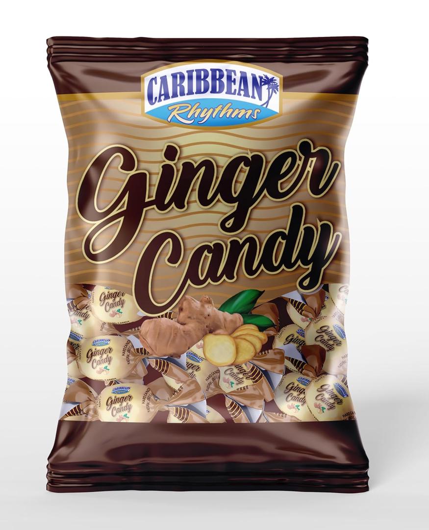 Caribbean Rhythms Ginger Candy, 6 oz