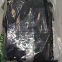 Vorspack Clear Backpack Heavy Duty - Clear Backpacks for School Transparent Bookbag for Girls Boys Large See Through Bag for Work, College, Concert - Black