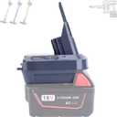 for Dyson V8 Battery Adapter for Milwaukee M18 18V Battery Convert to for Dyson V8 SV10 Animal Motorhead Handheld Vacuum Cleaner Converter (only Adapter)