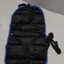 Everlasting Comfort Airplane Foot Hammock - Memory Foam Foot Rest for Plane Travel - Portable Foot Rest for Air Travel, Desk & Car - Airplane Essentials Foot Hammock for Plane Travel