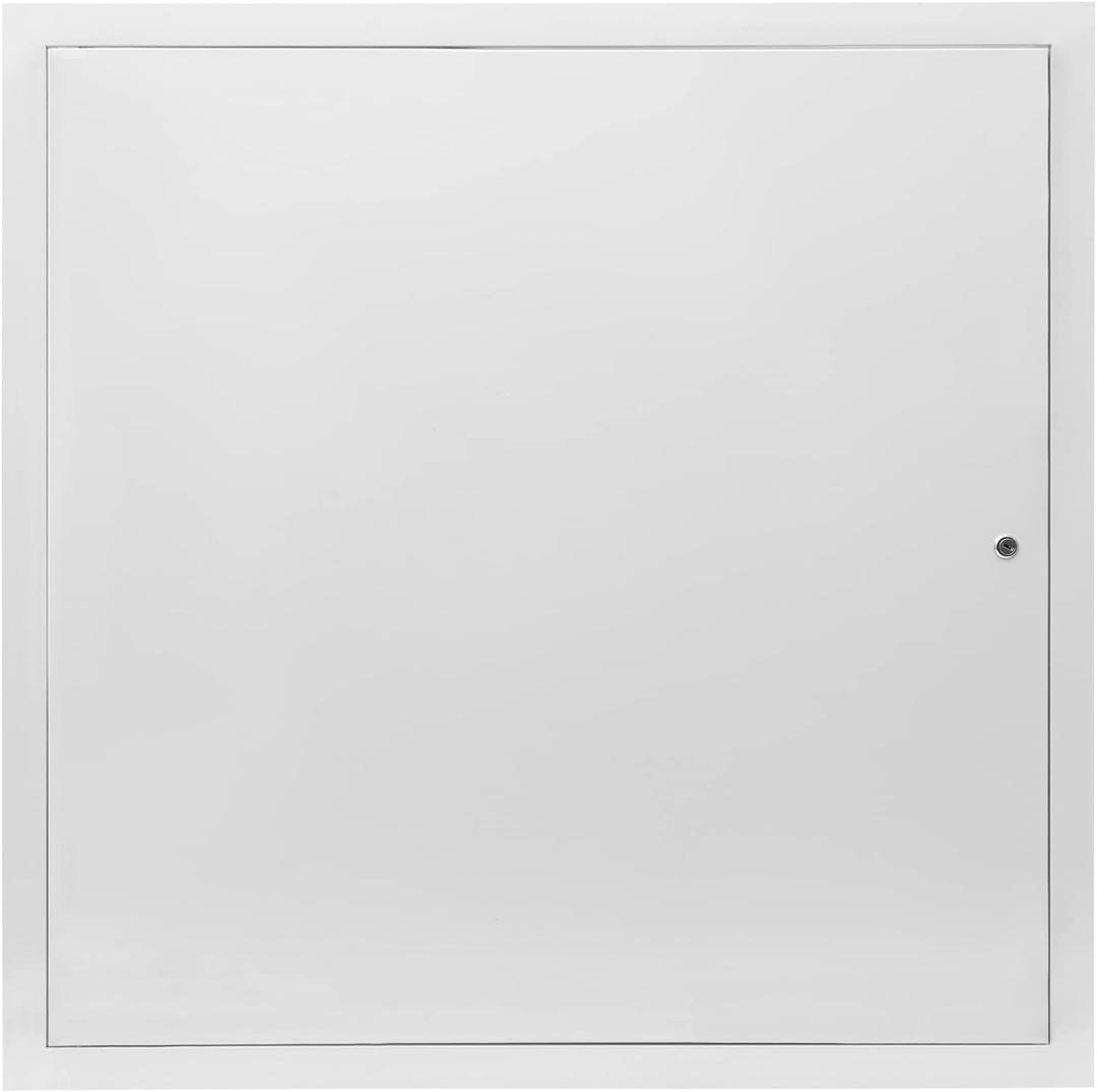 Thicken 1mm 16 x 16 Access Panel for Drywall,Attic Door, Ceiling Access Panel for Drywall,16x16 Metal Access Panels are Thickened to 1mm to Solve The Problem of Fragile Panels(Screwdriver Latch)