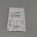 TechMatte Female USB C to Male Lightning Adapter 2 Pack 2.2A Charging Data Transfer, Compatible with iPhone 14, 13, 12, 11 Xs iPad iPod AirPods, Not for Audio Headphones/OTG Firewire Anti-Lost, Grey