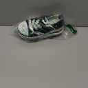 Toddler Little Kid Cushioned Canvas Shoes Slip On Sneakers Soft and Durable (Black White) Little Kid 12