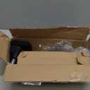 WALI Heavy Duty Single Monitor Arm for 17-49 Inch Flat Curved Ultrawide Screens, up to 33 Lbs, Adjustable Gas Spring Single Monitor Desk Mount for Home Office Gaming, VESA 75/100mm (GSM001XLN), Black