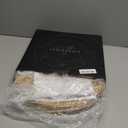 ChefSofi Charcuterie Board Set and Cheese Serving Platter - Made from Bamboo Wood - US Patented 13 inch Cheese Board and Knife Set for Entertaining and Serving - 4 Knives and 4 Bowls