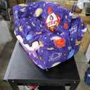 Foldable Kids Sofa,2-in-1 Flip Out Kids Couch, Convertible Sofa to Lounger for Boys Girls, Comfy Toddler Couch for Bedroom Nursery, Astronaut