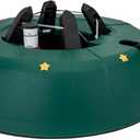 Christmas Tree Stand with Water Reservoir, Foot Press Easy Setup, Fits up to 8ft Real Tree with 5.1" Diameter, Equipped with Water Level Indicator, No Assembly Needed