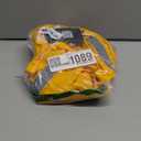 NACOCO Large Dog Raincoat Adjustable Pet Water Proof Clothes Lightweight Rain Jacket Poncho Hoodies with Strip Reflective (XL, Yellow)