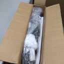 Larex Baby Bassinet, 3 in 1 Bassinets Bedside Sleeper Crib Sleeper for Newborn, Portable Crib Adjustable 7 Height Bedside Bassinet with Mattress and Movable Wheels, Breathable Mattress & Mesh (Dark Grey)