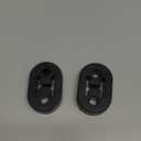Exhaust Rubber Hanger, rubber muffler hangers. Rubber Insulator Bushing Mount, rubber exhaust mounts with 2 Holes 0.47 Inch, Universal Fit