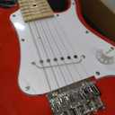 Squier Classic Vibe 50s Stratocaster Electric Guitar, Fiesta Red, Maple Fingerboard