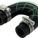 LS Heater Core Bypass Hose Coolant Crossover with Clamps Replacement for LS1 LS2 LS3 LS6 LS7 LH6 L92 L76 L92 L76 LY2 LZ1 L99 L96 L99 L96 LC8 L96 LC8 L77 LM7 LR4 LM4 L33 LQ4 LQ9 551699