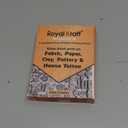 Royal Kraft Elephant Wooden Printing Stamps (Set of 5) - DIY Henna Fabric Textile Paper Clay Pottery Blocks Htag2201