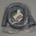 3.2 FT Washing Machine Drain Hose, Flexible Dishwasher Drain Hose Extension Kit, Universal Washer Drain Hose, Corrugated Washer Hose with 1 Adapter, 2 Hose Clamps, 1 U-Bend Hose Holder