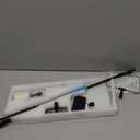 AquaMiracle 6 in 1 Aquarium Cleaning Tool Kit Fish Tank Cleaning Kit for 20-160 Gallon Tank with Telescopic Long Handle, Algae Scraper, Scrubber Pads, Tube Cleaner, Fish net, Gravel Rake