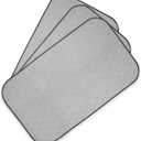 Pet Magasin Highly Absorbent Reusable Washable Pet Training Pads with Waterproof Bottom (Pack of 3) Grey Fit Standard Cage, M 33x20 (3pack) (33x20 Inch (Pack of 3), Gray)