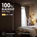 MIULEE Pinch Pleated 100% Blackout Curtains 90 Inch Long 4 Panel Set for Bedroom Thick Linen Memory Trained Pleat Living Room Darkening Back Tab Double Layer Thermal Insulated Drapes, Linen