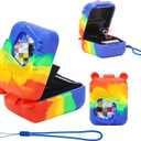 YouKnow Silicone Case for Bitzee Disney Interactive Toy Digital Pet and Case, Protective Skin Sleeve for Bitzee Virtual Electronic Pets Accessories (Case Only) (Colorful)