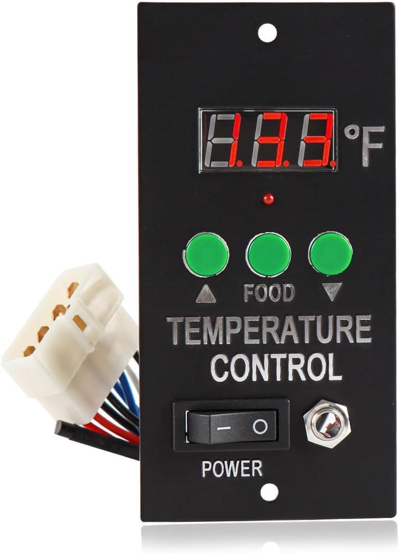 P-1051 Control Circuit Board Temperature Monitoring Compatible with Non-WiFi Green Mountain Grills GMG Daniel Boone Choice, 110V
