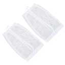 2Pcs Net Plopping Cap for Drying Curly Hair, Adjustable with Drawstring and Elastic Band for Different Head Sizes