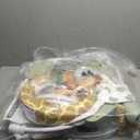 Baby Activity Center, Infant Jumpers and Bouncers with Music, Lights, Infant Toys, 360Rotating Seat, 3 Adjustable Heights, Baby Play and Learning Center for 6+ Months (Green and Yellow)