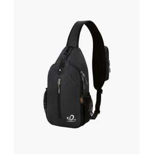 WATERFLY Crossbody Sling Backpack Sling Bag Travel Hiking Chest Bag Daypack